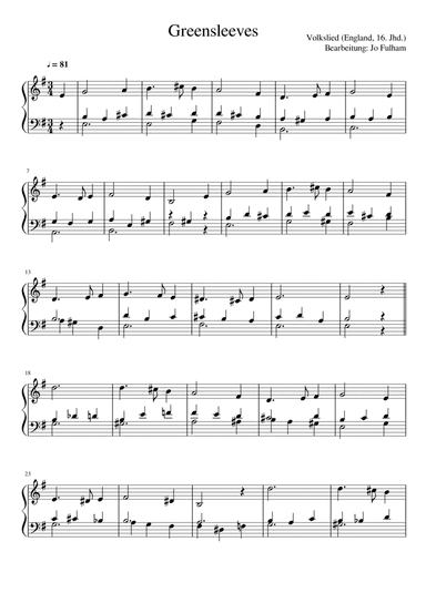 Greensleeves