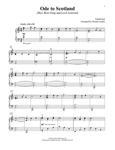 Ode To Scotland (arr. Glenda Austin)