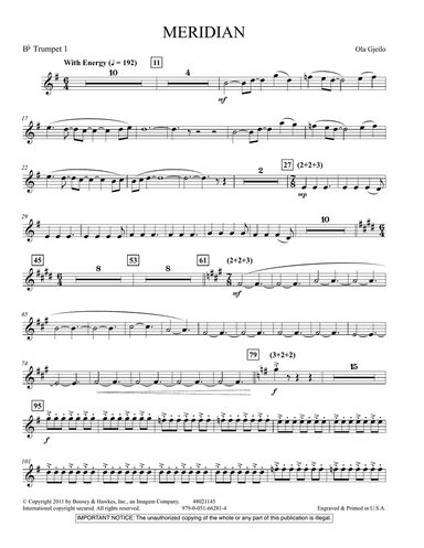 Meridian - Bb Trumpet 1