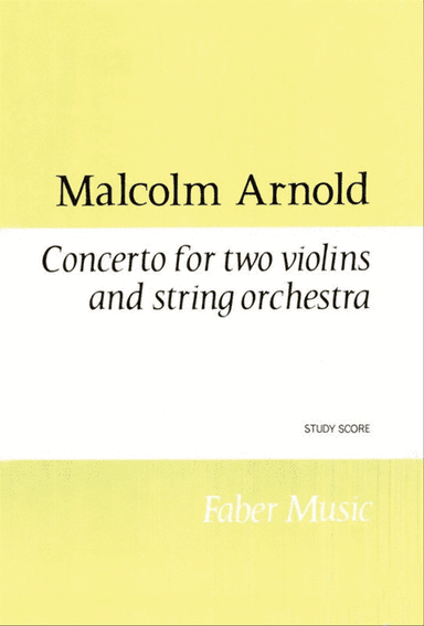 Arnold - Concerto 2 Violins/Piano