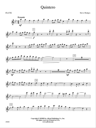 Quintero: Flute