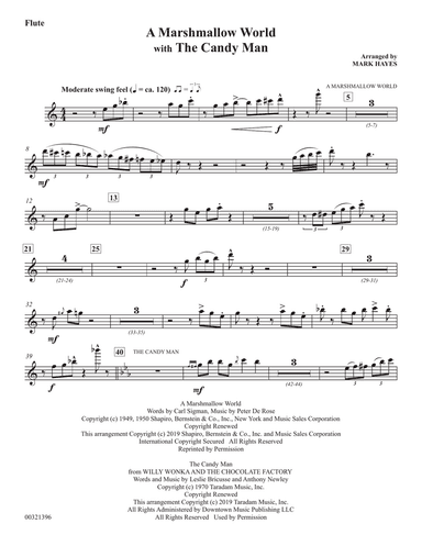 A Marshmallow World (with "The Candy Man") - Flute