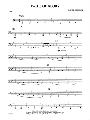 Paths of Glory: Tuba