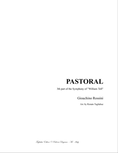 PASTORAL - Rossini - Arr. for Piano/Organ