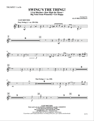 Swing's the Thing: Trumpet 1