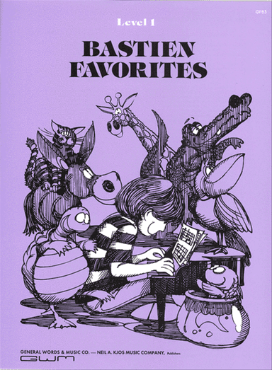 Bastien Favorites, Level 1
