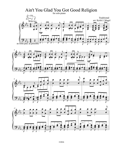 Ain't You Glad You Got Good Religion