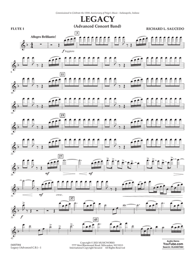 Legacy (Advanced Version) - Flute 1