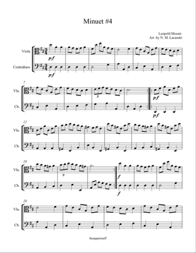 Minuet #4