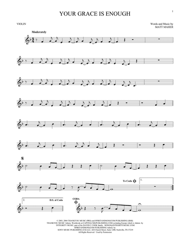 Your Grace Is Enough