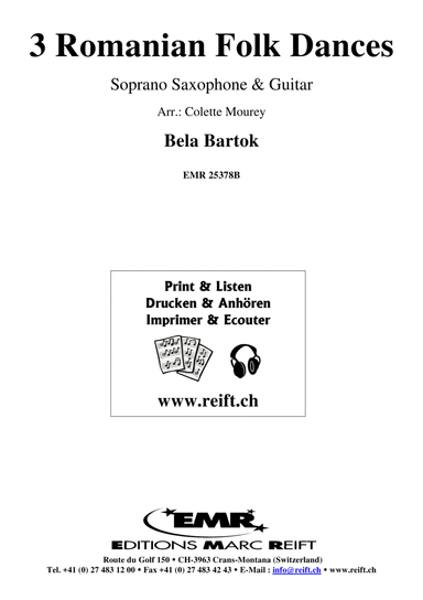 3 Romanian Folk Dances