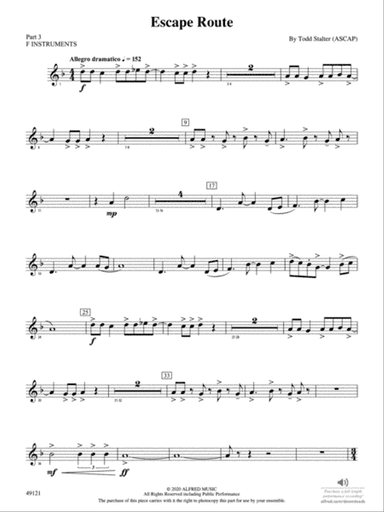 Escape Route: Part 3 - F Instruments