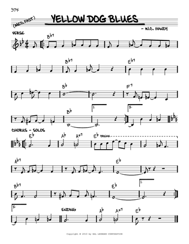 Yellow Dog Blues (arr. Robert Rawlins)