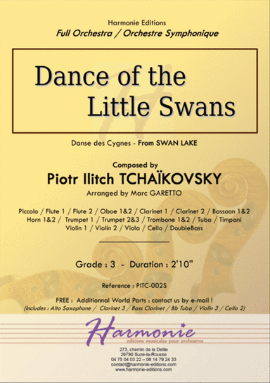 Dance of the Little Swans from SWAN LAKE - Tcha