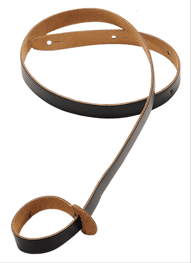 Genuine Leather Mandolin Strap – Black