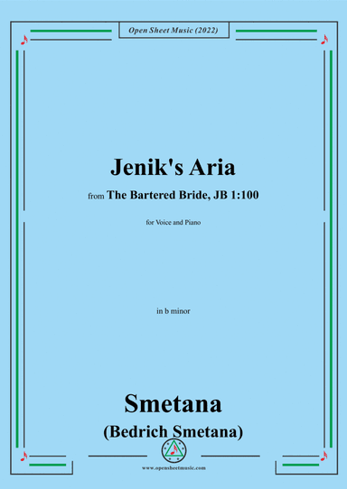 Smetana-Jenik's Aria,in b minor