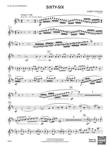 Sixty-Six: E-flat Alto Saxophone