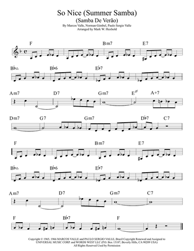 So Nice (summer Samba)