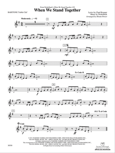 When We Stand Together: Baritone T.C.