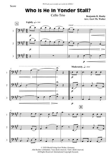 Who Is He In Yonder Stall?