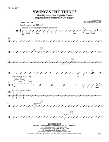 Swing's the Thing: Drumset