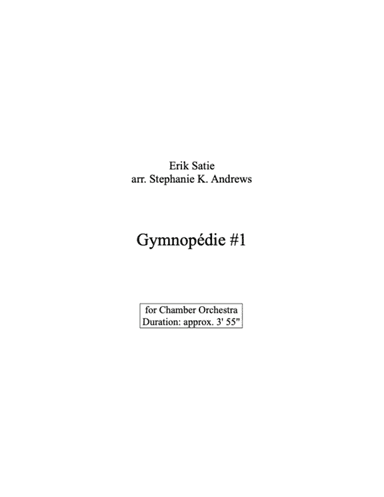 Gymnopédie #1