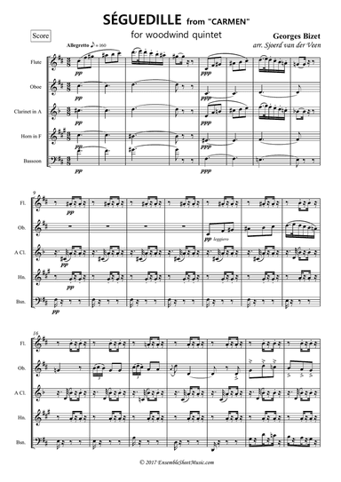 Séguedille from "Carmen"