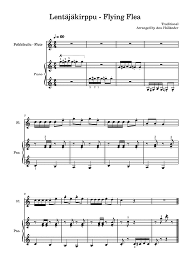 Soittosalkku: Lentäjäkirppu - Flying Flea