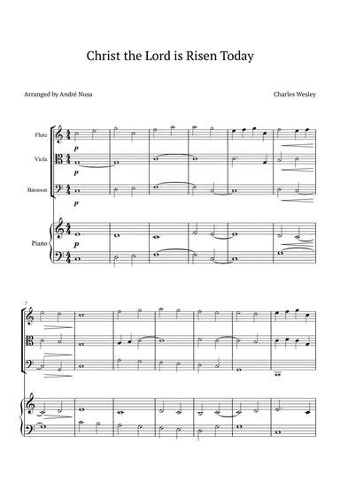 Christ the Lord is Risen Today