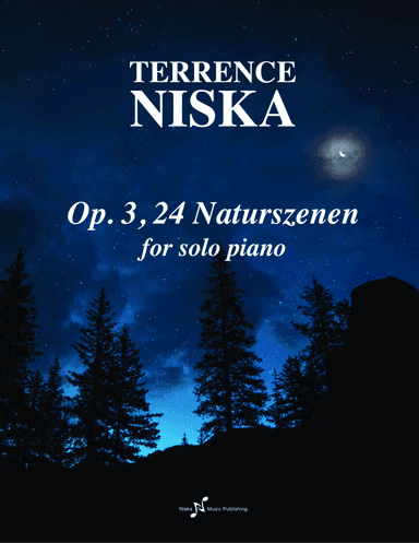Op. 3, 24 Naturszenen