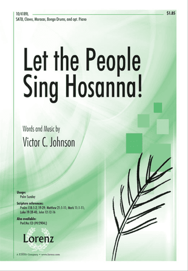 Let the People Sing Hosanna!