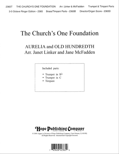 The Church's One Foundation