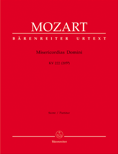 Misericordias Domini KV 222 (205a)