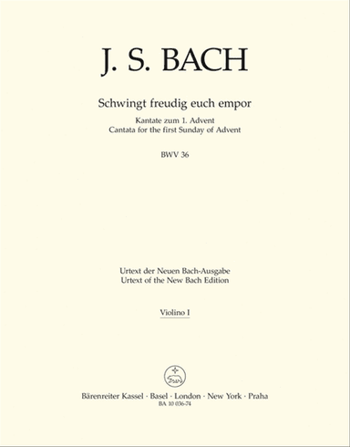 Schwingt freudig euch empor, BWV 36
