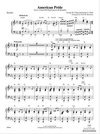 American Pride: Piano Accompaniment