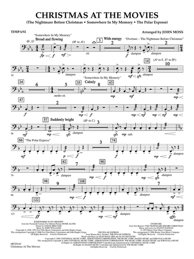 Christmas at the Movies - Timpani