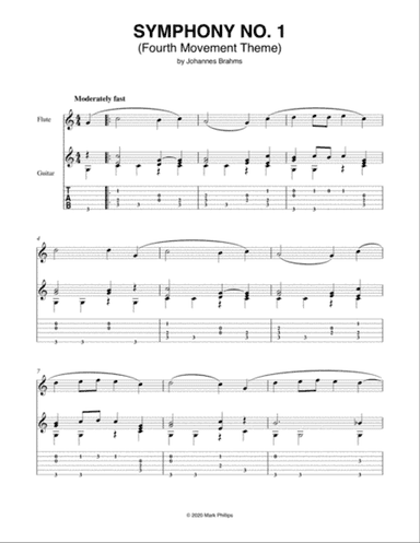 Symphony No. 1 (Fourth Movement Theme)