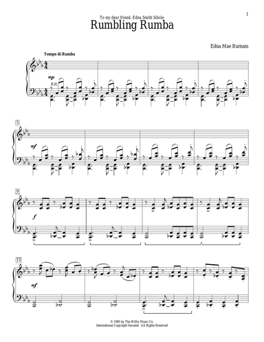 Rumbling Rumba