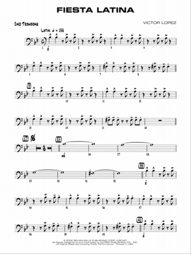 Fiesta Latina: 2nd Trombone