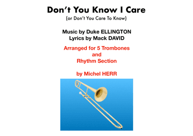 Don't You Know I Care (or Don't You Care To Know)