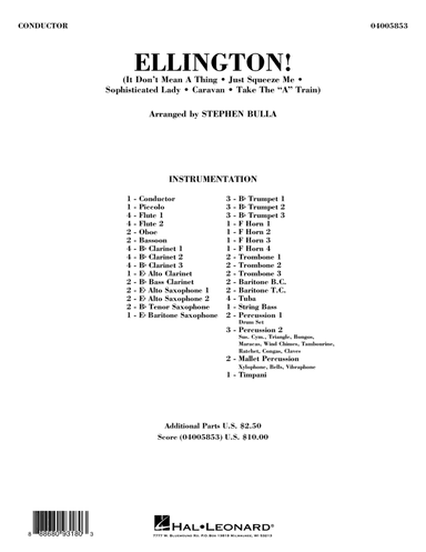 Ellington! (arr. Stephen Bulla) - Conductor Score (Full Score)