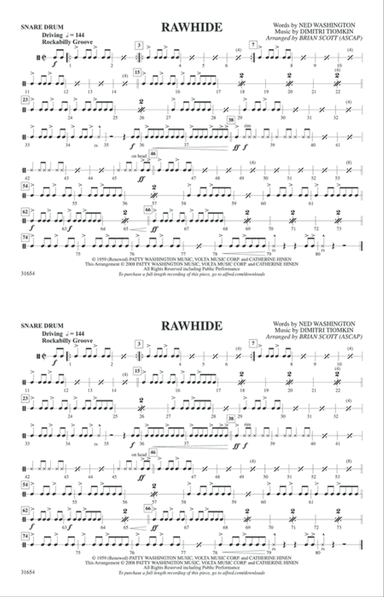 Rawhide: Snare Drum