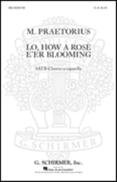 Lo How A Rose E'er Blooming A Cappella