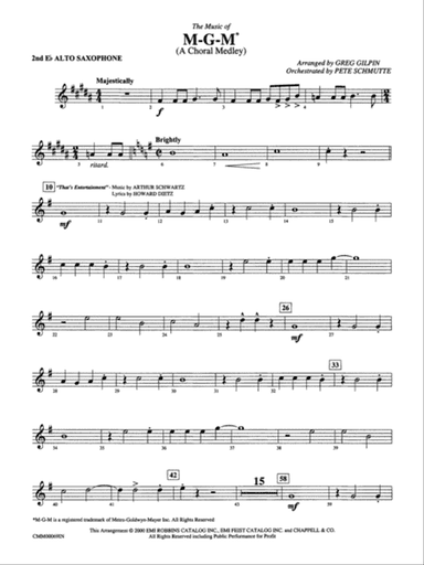 The Music of M-G-M