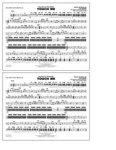 Touch Me (arr. Paul Murtha) - Multiple Bass Drums