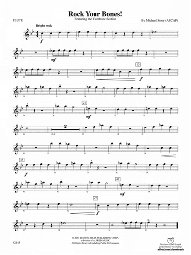 Rock Your Bones!: Flute