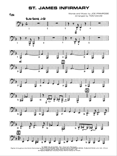 St. James Infirmary: Tuba