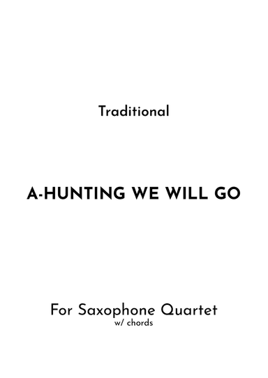 A-Hunting We Will Go