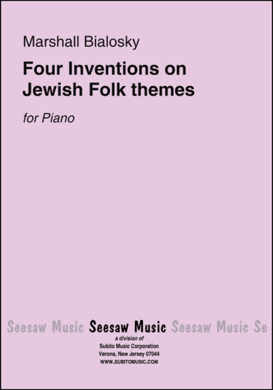 Four Inventions on Jewish Folk Themes