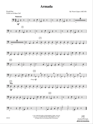 Armada: (wp) E-flat Tuba B.C.